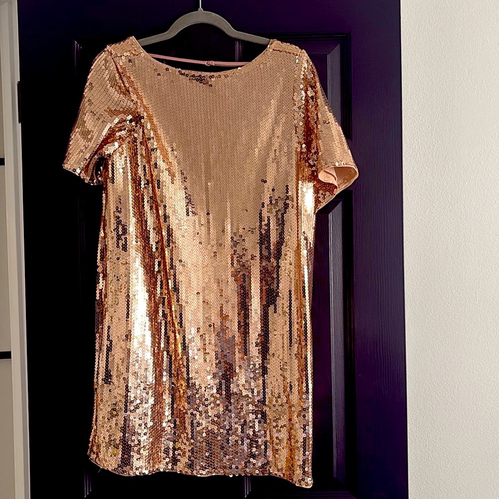 Abercrombie & Fitch sequin low back dress size large